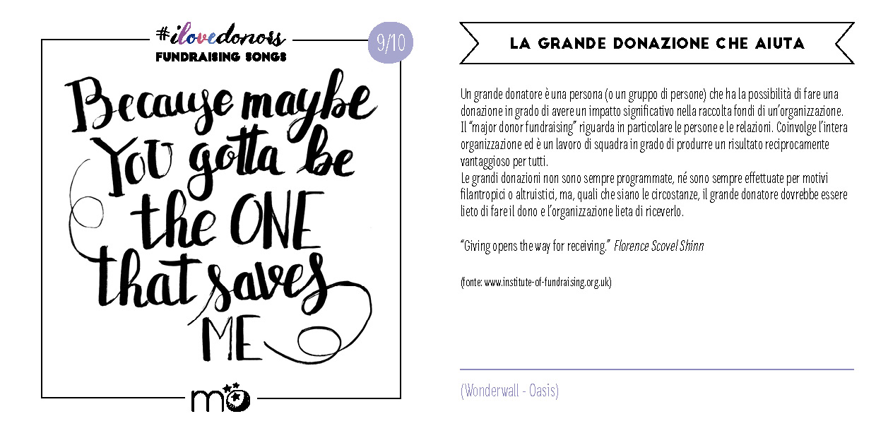 La grande donazione che aiuta
